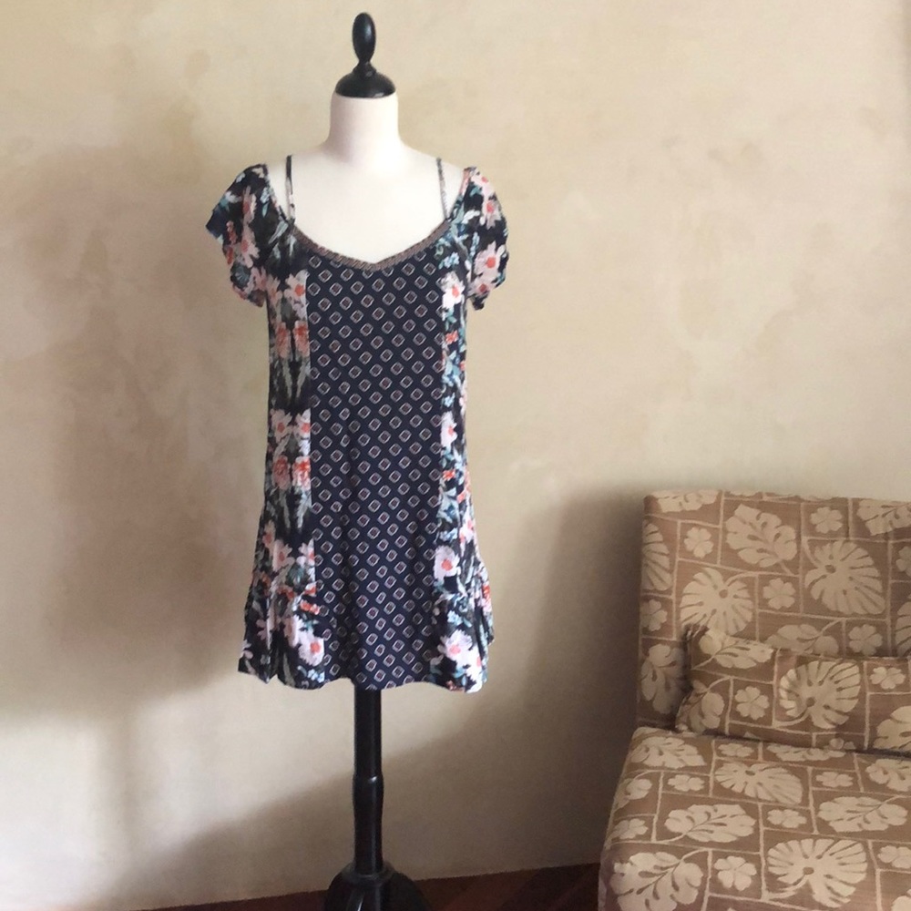 Sun dress off the shoulder